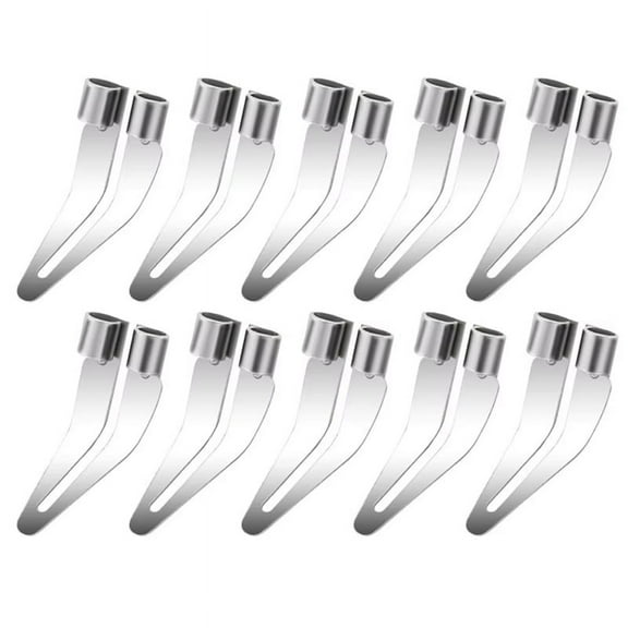 10pcs Smooth Heads for Plastic Welding Tool 45 Degree Elbow Smoothing Tips Soldering Repair