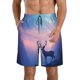 thumbnail image 1 of Fotbe Night Sky Elk Trajes de Baño Estampados para Hombre, Shorts de Verano de Secado Rápido, Ropa de Playa, Bañadores-X-Large, 1 of 6