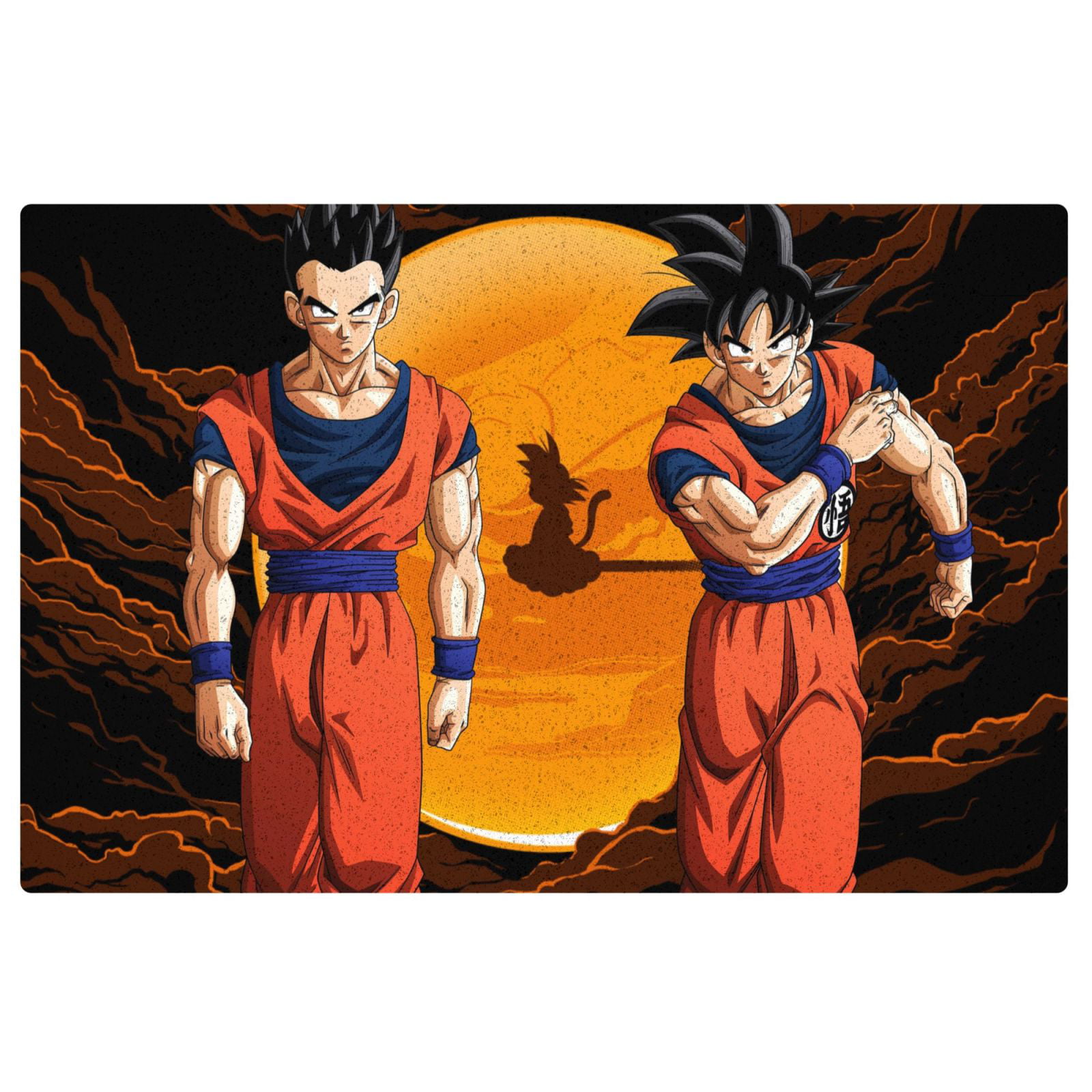 Dragon Ball Carpet Wu Kong Piccolo Round Floor Mat Home Area Rugs Multi-function 