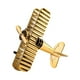 thumbnail image 2 of Adorno de avión de hierro | Avión de combate metálico vintage modelo Oro Plata | Pieza de decoración militar 8,38" | Decoración clásica de estanterías coleccionables | Estilo retro imaginativo, 2 of 6