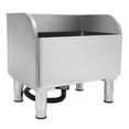 thumbnail image 2 of Stainless Steel Commercial Floor Mop Sink - 24" x 16" x 22", 12" Deep Basin Silver, 2 of 15
