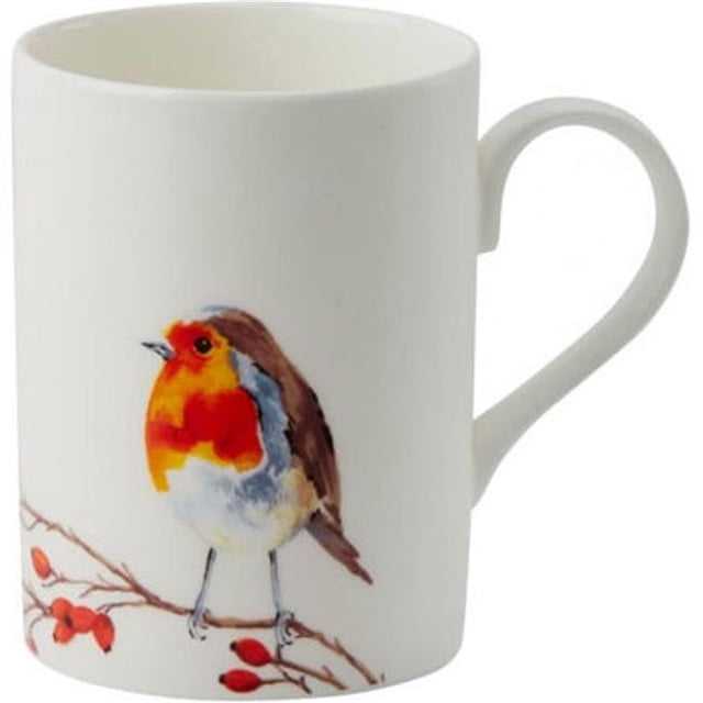 Roy Kirkham ER2170-R 75 mm Robin Lucy Mugs, Multi Color - Set of 6