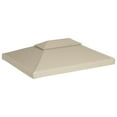 thumbnail image 4 of vidaXL 1 in x 10' Beige Gazebo Cover Outdoor Canopies, Water-Resistant, 4 of 137