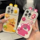 thumbnail image 4 of Funda De Teléfono Para iPhone Winnie The Pooh Y Strawberry B, 4 of 5