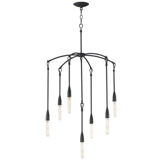 27718AR-Maxim Lighting-Pioneer - 7 Light Chandelier-51.25 Inches Tall and 28 Inches Wide