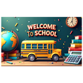 thumbnail image 4 of LUUFILx Back to School Backdrop Banner Classroom Art Supplies School Event Decor Photography Party Decorations Background Colorful Fun Learning, 4 of 9