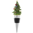 thumbnail image 1 of GOOHOCHY Tapón de botella de vino navideño con forma de árbol de Navidad, herramienta para barra de cocina, 1 of 8