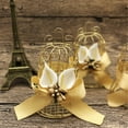 thumbnail image 6 of JZROCKER Set of 6 Hollow Iron Birdcage Candy Box Elegant Iron Craft, Suitable Storage Box for Organizing Small Items, 6 of 21