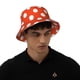 thumbnail image 4 of Balery Orange And White Polka Dot1 Sombreros para el sol para hombre y mujer, sombrero de pescador con UPF 50+, 4 of 6
