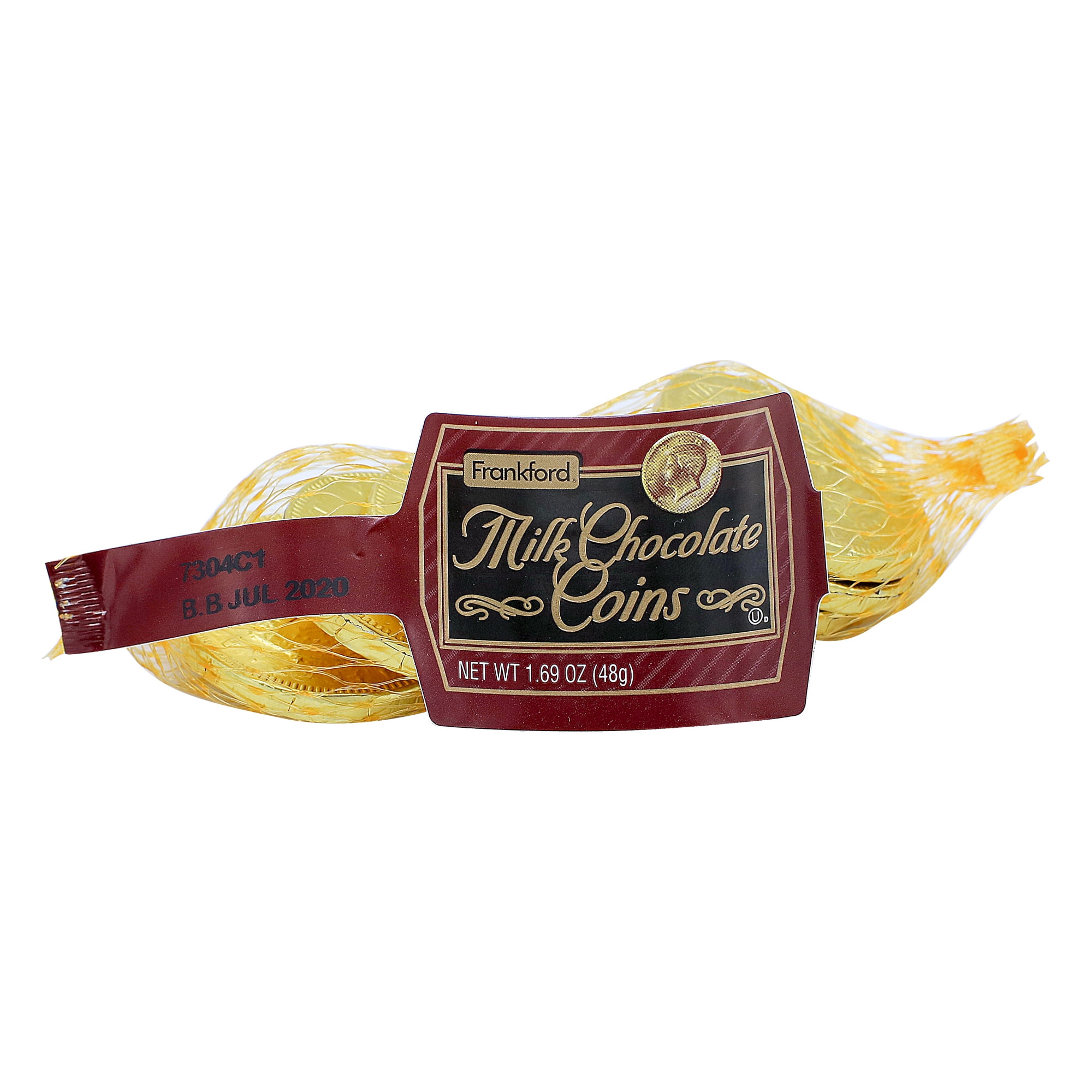 Frankford Milk Chocolate Gold Coins, 1.69 Oz.