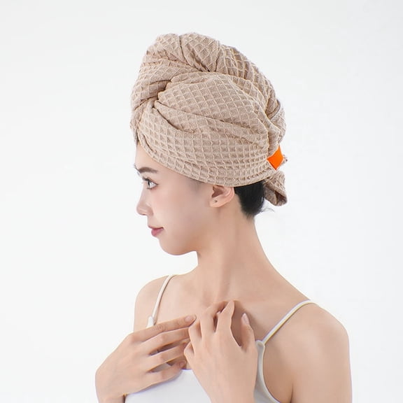5PCS Soft Hair Towel Wrap for Women, Microfiber Super Absorbent Quick Dry Hair Drying Towels Anti Frizz Hair Turbans for Curly, Long & Short Hair