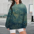 thumbnail image 2 of LowProfile Womens Sweatshirts Winter Fall Clothes Long Sleeve Hoodies Oversized Fleece Shirts With Pocket Pullover Sweaters Outfits Casual Tops Green M, 2 of 6