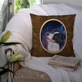 thumbnail image 3 of Caroline's Treasures SS8369PW1414 Starry Night Border Collie Fabric Decorative Pillow, 14Hx14W, multicolor, 3 of 4