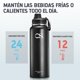thumbnail image 3 of OSLIFE Termo Acero Inoxidable,Thermoflask para Cafe,Botella de Agua con 2 Tapas,Agua Fría 24 Horas o Caliente 12 Horas,Hermética Antigoteo,Viaje,contigo,senderismo Water Bottle para (Negro, 1000ml), 3 of 3