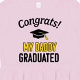 thumbnail image 4 of Inktastic Congrats My Daddy Graduated with Cap Girls Toddler Dress, 4 of 5