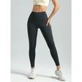 thumbnail image 6 of Stretchy High Waist Yoga Pants,Tummy Control Workout Running Fitness Yoga Leggings,Butt Lifting Slim Fit Solid Full Length Lightweight Quick-Drying Yoga Pant for Woman, 6 of 6