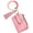 A5:pink, variant on Boho Beaded Tassel Keychain, Wristlet Wallets for Women, Floral Print Mini Card Holder Purse