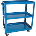 thumbnail image 1 of Vestil Manufacturing SCS3-2840 Steel Service Cart with Three 28 x 40 in. Shelves, 1 of 1