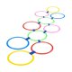 thumbnail image 5 of 10 aros de rayuela, aros de entrenamiento de agilidad para circuito de obstáculos en el jardín para niños 28 cm, 5 of 9