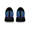 thumbnail image 4 of Hippie Peace Sign Imagine All The People Living Life in Peace Shoes Sneakers Black Size 6, 4 of 7