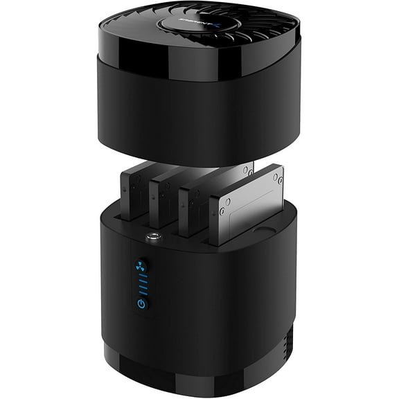 Sabrent USB 3.0 4 Bay 2.5” Hard drive/SSD Docking Station with Fan (DS-4SSD)