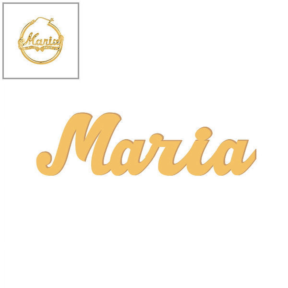 Personalized Tube Hoop Script Name Earrings with Diamond Cut
