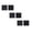 Black, variant on LKZQHMC 2x4 inch Adhesive Square Hook and Loop Tape - 6 Sets - Sticky Back Fastener for Indoor or Outdoor Use - Instead of Holes and Screws,White