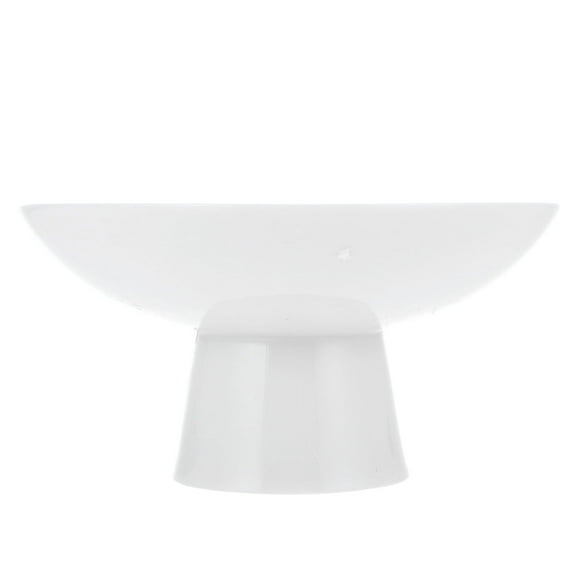Tall Tray Ornaments Dessert Plates Stand Trifle Bowl Snack Household White Ceramics