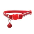 thumbnail image 2 of Collar de perro perfecl de imitación de cristal con campana Rojo XS, 2 of 8