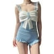 thumbnail image 5 of Greeniant Manténgase seguro y con estilo Vestido de color sólido sin mangas para mujeres turistas Modificar la cintura Diseño clásico Azul claro L, 1 2Conjunto, 5 of 6