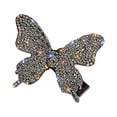 thumbnail image 1 of Butterfly Flashing Diamond Big Butterfly Hairpin Side Clip Bangs Clip, 1 of 9