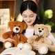 thumbnail image 4 of Oso de peluche de Navidad para niños y niñas, muñeco de peluche, regalo de San Valentín para bebés, nuevo, 4 of 5