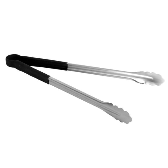 Excellante 16" stainless steel tong, black (1 millimeter), comes in each