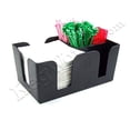 thumbnail image 2 of Carrito de bar Winco BC-6 con 6 compartimentos, negro, 2 of 2