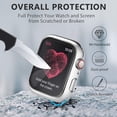 thumbnail image 3 of Compatible Apple Watch Series 5 / Series 4 Case 40 / 44mm with Tempered Glass Screen Protection, 360 ° All-round Protective Case Ultra Thin Protective Case, 3 of 5