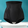 thumbnail image 4 of Skymirror Women Panties Seamless High Waist Tummy Control Body-shaping Stretchy Postpartum Briefs Butt-lifted Good Breathability Slim Fit Casual Sport Underpants, 4 of 8