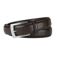 thumbnail image 2 of Sportoli Mens Belt Classic Stitched Genuine Leather Dress Belts - Black & More Colors, 2 of 3