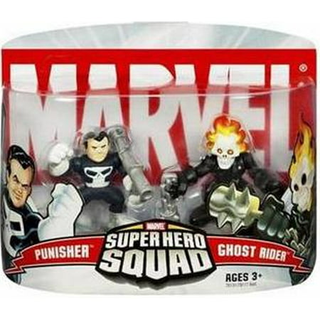 Marvel Super Hero Squad Series 2 Ghost Rider & Punisher Action Figure 2-Pack
