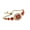 Red Golden, variant on Women Rhinestone Bracelet Watch Small Square Dial Analog Quartz Wrist Watch Love Heart Chain Ladies Dress Watch with Adjustable Strap