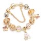 thumbnail image 1 of PULSERAS CON ABALORIOS de corazón de cristal para mujer, cadena de serpiente de Color dorado, regalo de joyería para el Día de San Valentín, 2022 Fivean unisex, 1 of 2