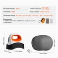 thumbnail image 4 of KFFKFF Cap Press Device, Compact Cap Heating Press with Trio Heat Settings, Features 6.1 x 3.5 inch Curved Plate, Secure Stand & Glove, Auto Power-Off, White, 4 of 9