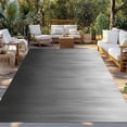 thumbnail image 2 of Grey Ombre Outdoor Rug for Patio/Deck/Porch, Non-Slip Large Area Rug 3 x 5 Ft, Contemporary Gradient Abstract Art Indoor Outdoor Rugs Washable Area Rugs, Reversible Camping Rug Carpet Runner, 2 of 8