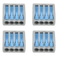 thumbnail image 3 of Conector de cable de empalme, 25 piezas, conectores de cable de palanca de 4 vías, conectores de cable compactos, estándares líderes en la industria, 3 of 8