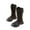 Brown, variant on Darzheoy Girls Boots Unisex-Child Mid Calf Toddler Boot Little/Big Kids Boys Riding Shoes (3-9 Toddler/Little Kid/Big Kid)