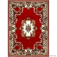 thumbnail image 3 of AllStar Rugs Traditional Persian Floral Design Area Rug, 7' x 10', Durable Polypropylene, 3 of 5