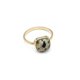 thumbnail image 1 of Anillo de piedra cuadrada para mujer, piedra semipreciosa Natural de 2 piezas, amatista, ágata, elegante, para banquete, fiesta, boda, regalo, 1 of 4