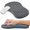 Kg018-dark Grey, variant on Ergonomic Mouse Pad Wrist Support with Memory Foam Massage Bulge, Carpal Tunnel Pain Relief Mousepad Wrist Rest for Mouse(12x8 inch, Black)
