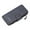 Dark blue, variant on Women Lady Leather Trifold Card Wallet Clutch Checkbook Handbag Zip Purse Card Phone Holder Long Design Lady Fashion Wallets