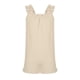 thumbnail image 4 of Camisola de Cuello Redondo sin Mangas Casual Y Pantalones Cortos de Estilo de Chicas con Correas Y Doblados Acanalados, Tela Suave Transpirable, Traje de Dos Piezas de Color Sólido, 4 of 9