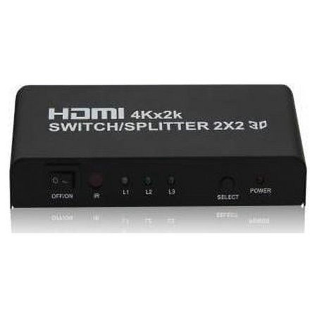 UPC: 0873791011032 | 4Xem 2 Port Hdmi 4K Splitter